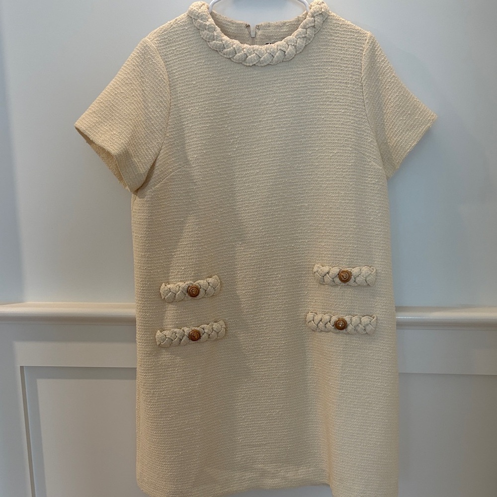 TUCKERNUT Jackie Cream Tweed  Dress XL - Picture 2 of 11